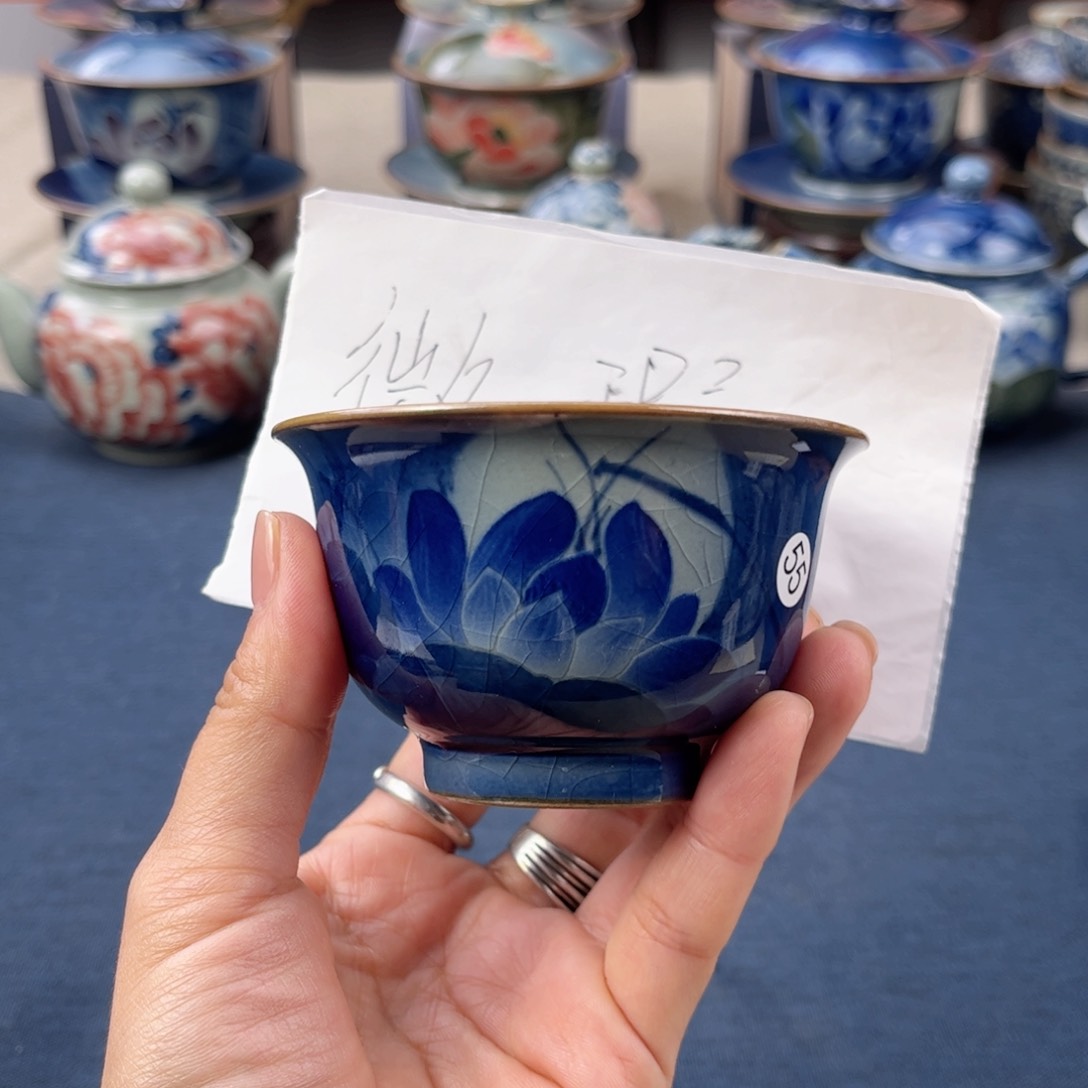杯景德镇手绘手工茶具