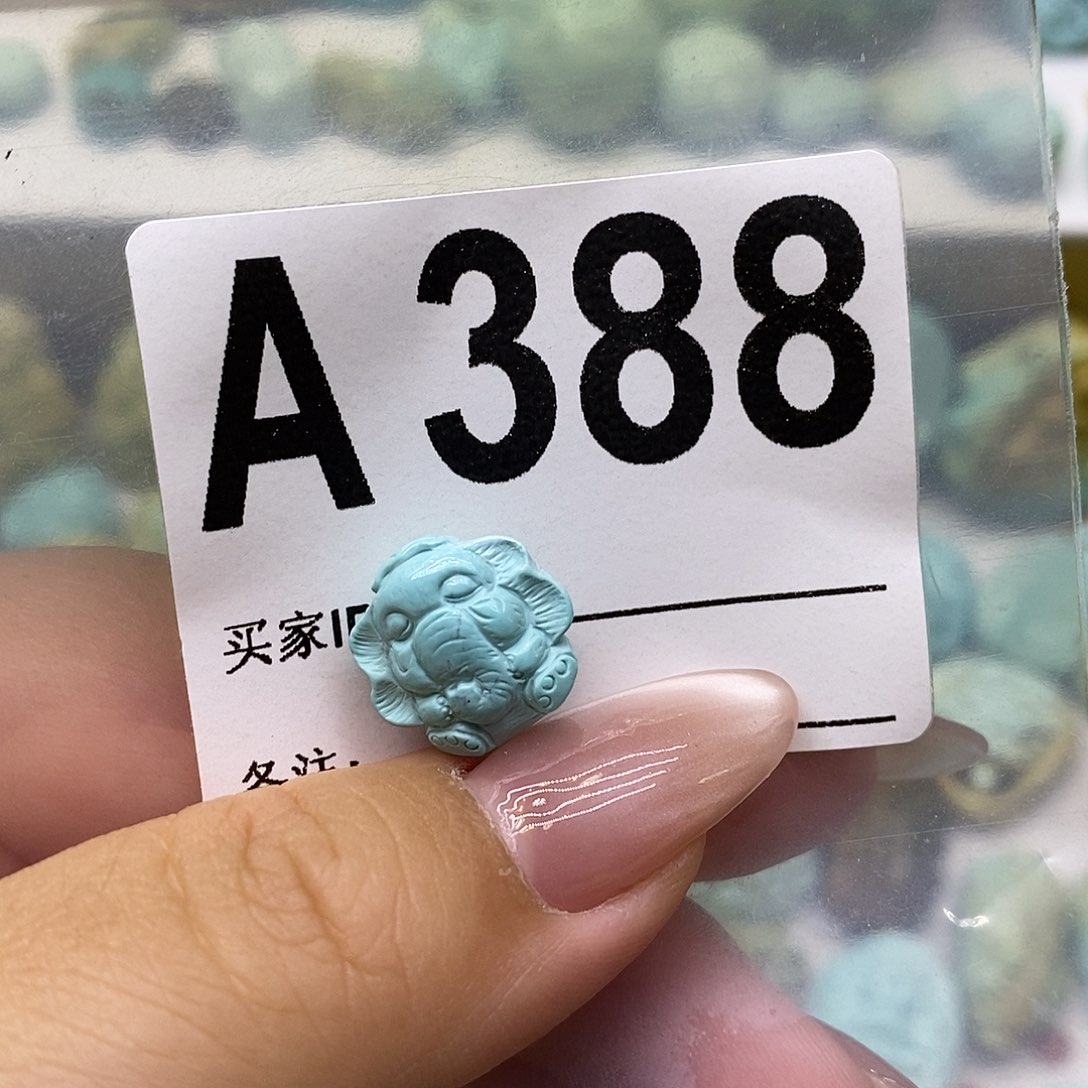 绿松石未镶嵌绿松石配饰定制