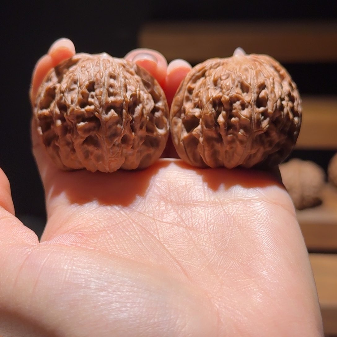 1***1文玩核桃吊坠38.8磨盘