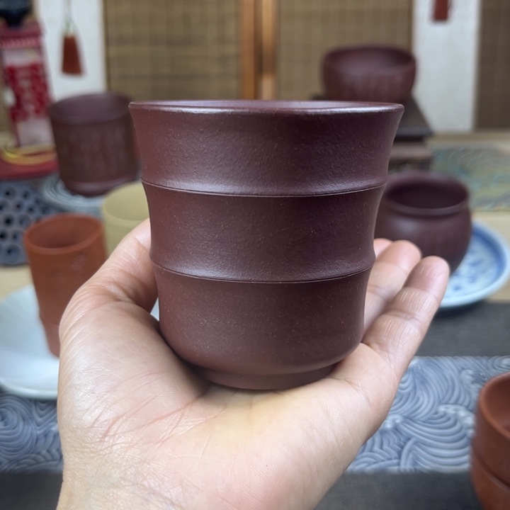 紫砂茶壶主人杯容量120