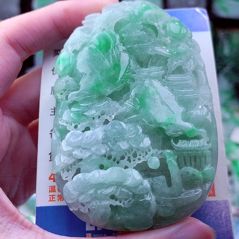 【闪购商品】翡翠颈饰未镶嵌天然