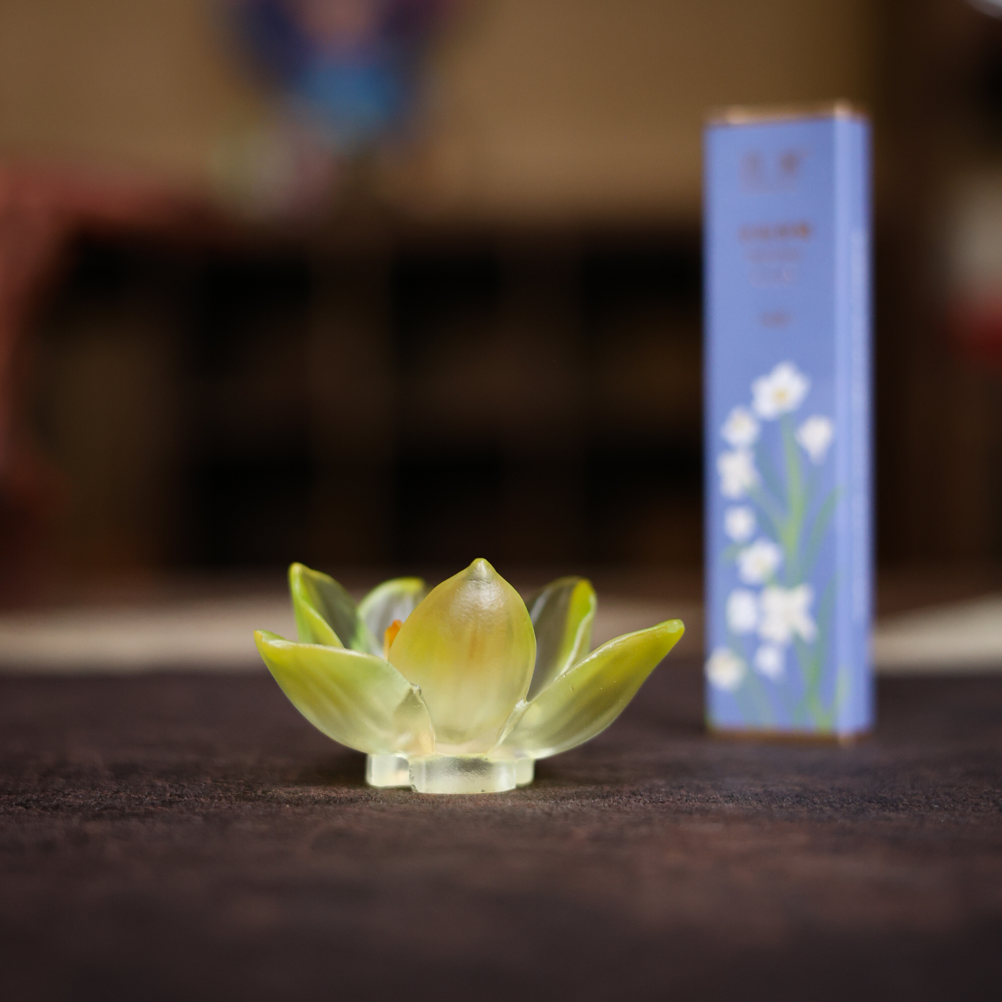 【知艺山房】 十二花神-小香插十二月水仙 茶道配件（心缘0174）