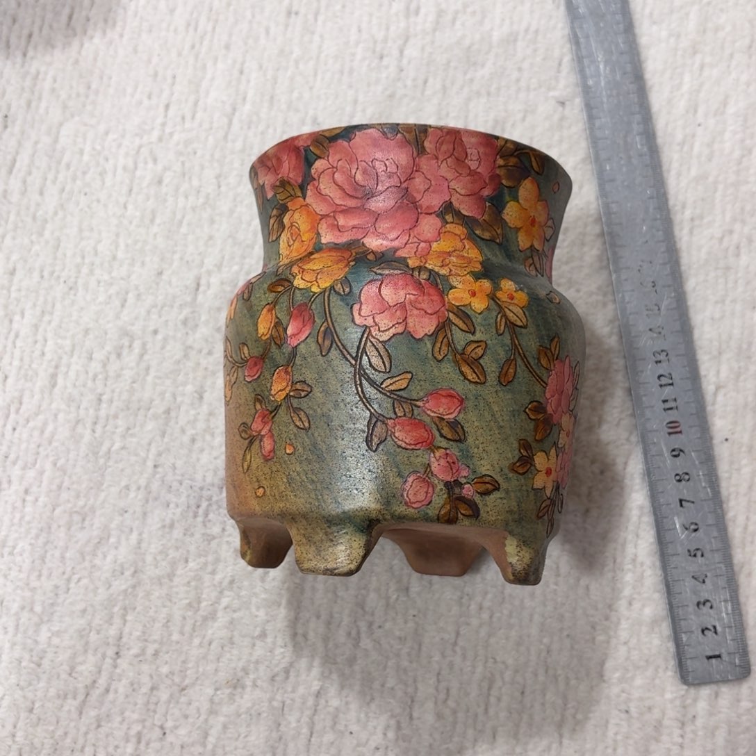 海***馆紫砂花盆陶瓷多肉花盆精品