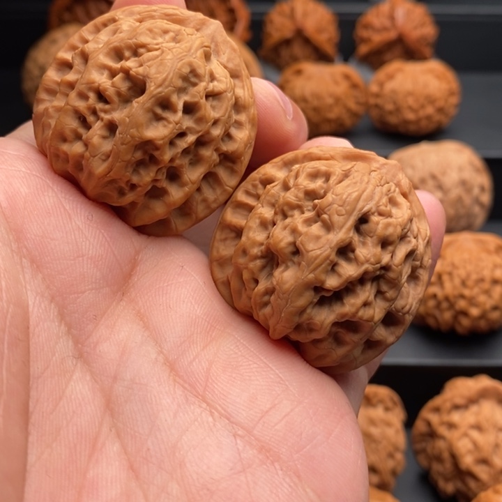 吊坠文玩核桃38佛肚全品061