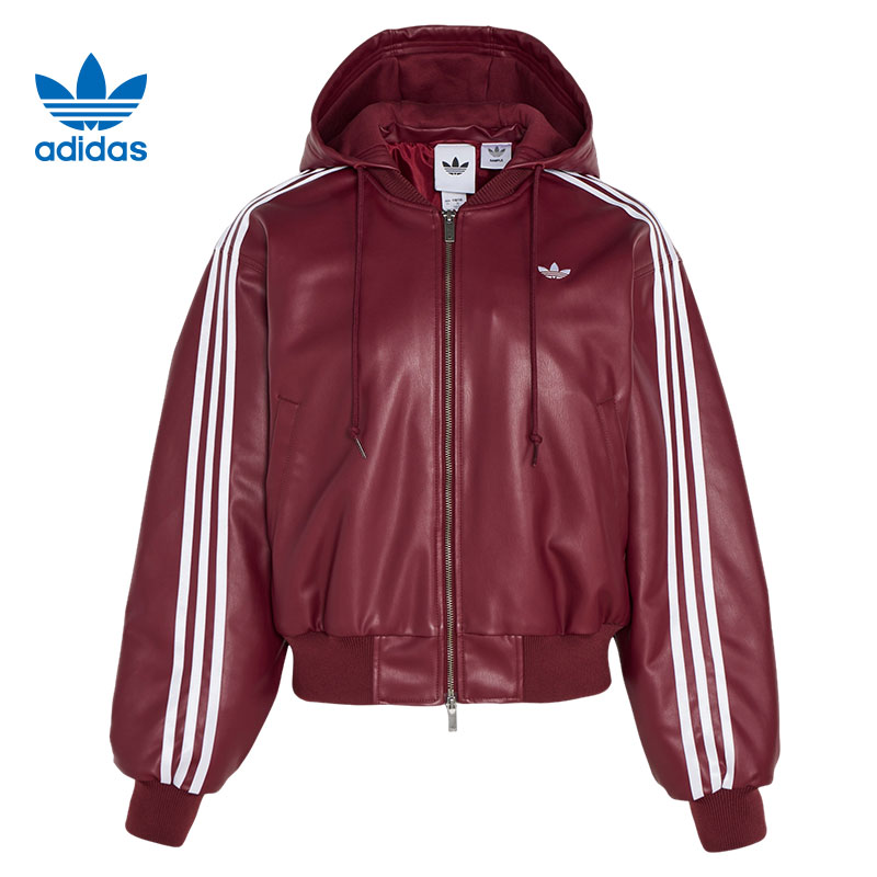 adidas阿迪达斯【华】三叶草男女运动休闲夹克外套KU6858