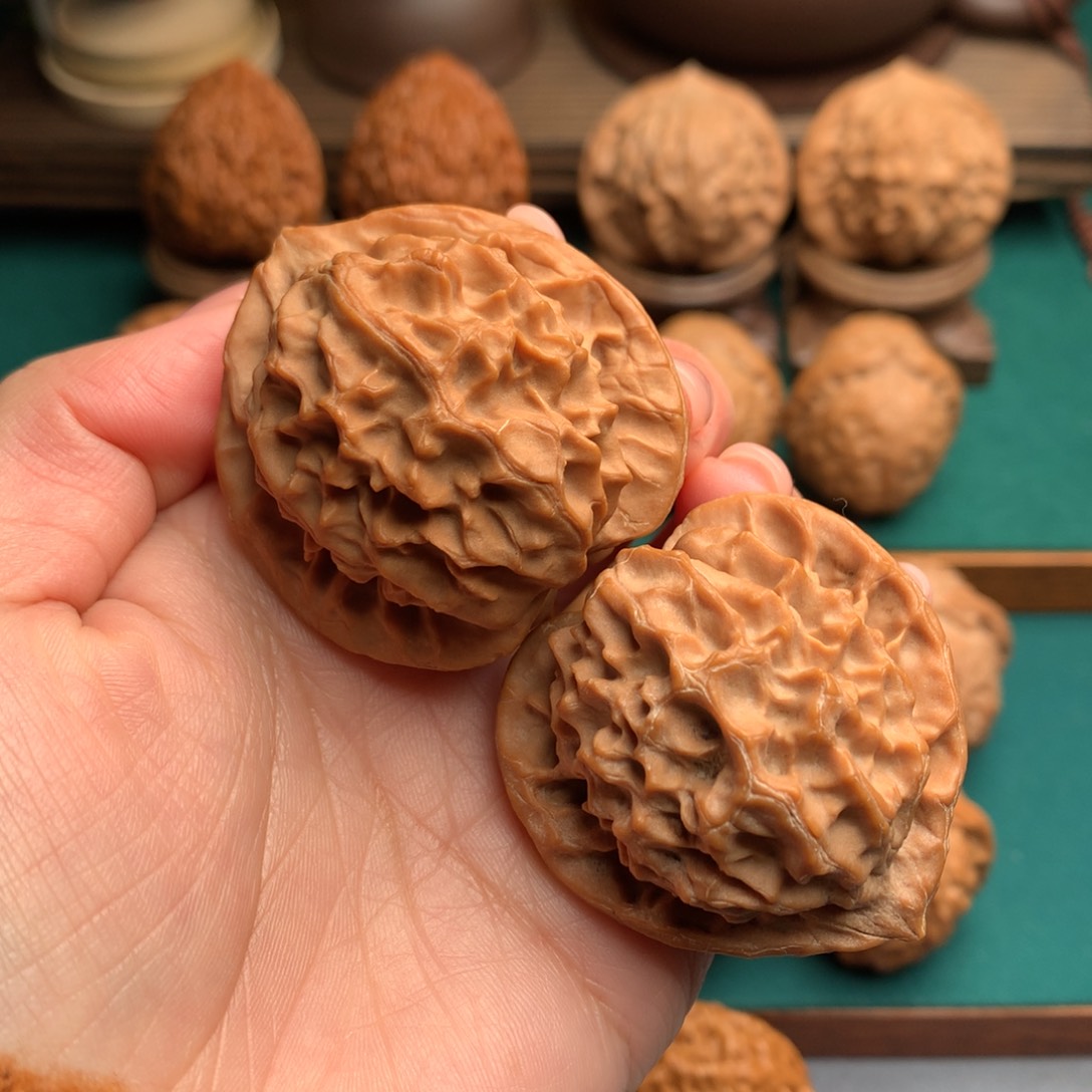 吊坠文玩核桃全品龙鳞41