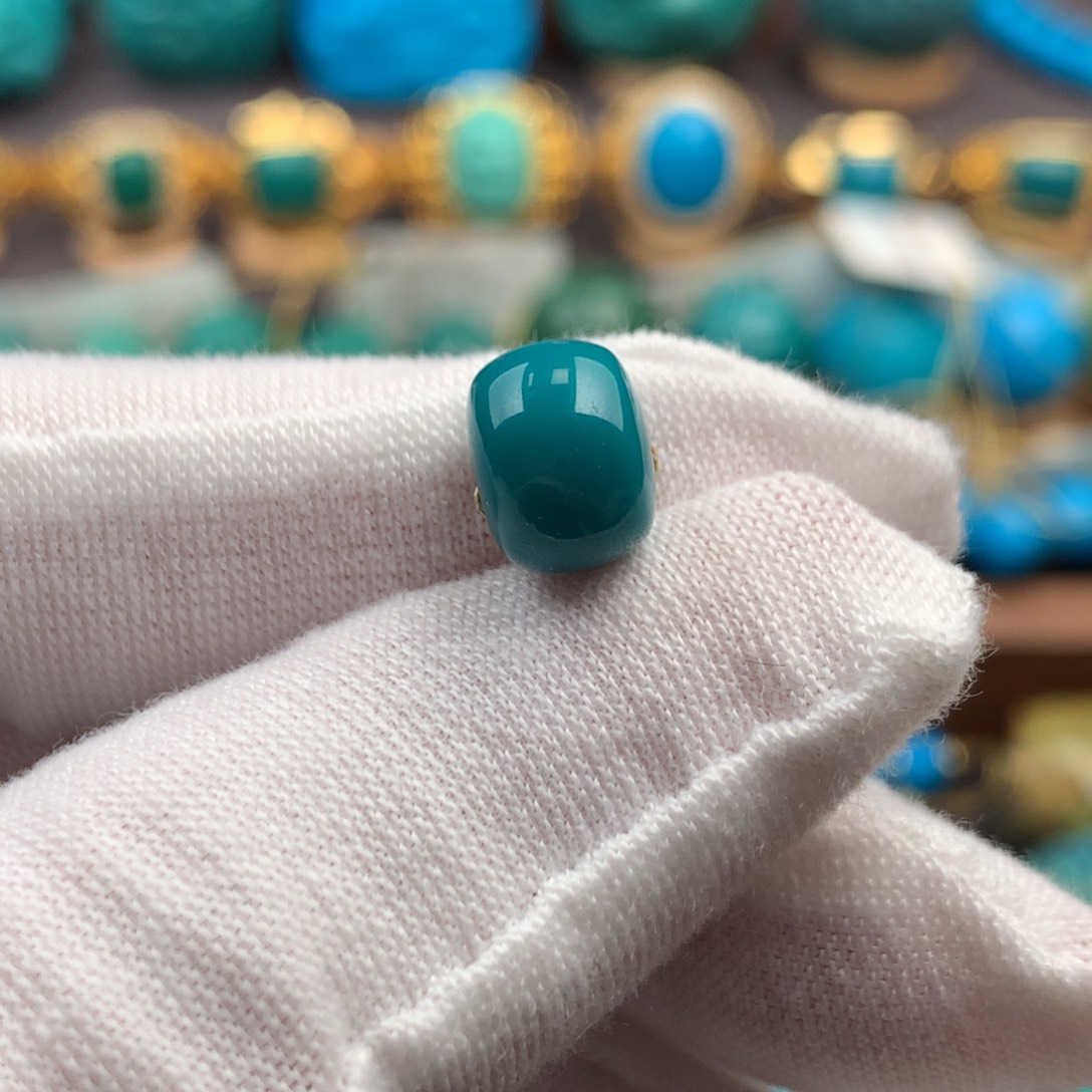 绿松石未镶嵌绿松石9.3mm
