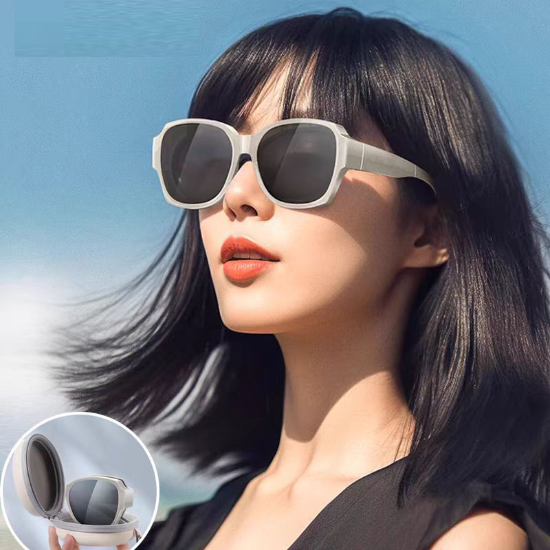 近视眼镜专用折叠套镜偏光太阳镜高清墨镜TG0001