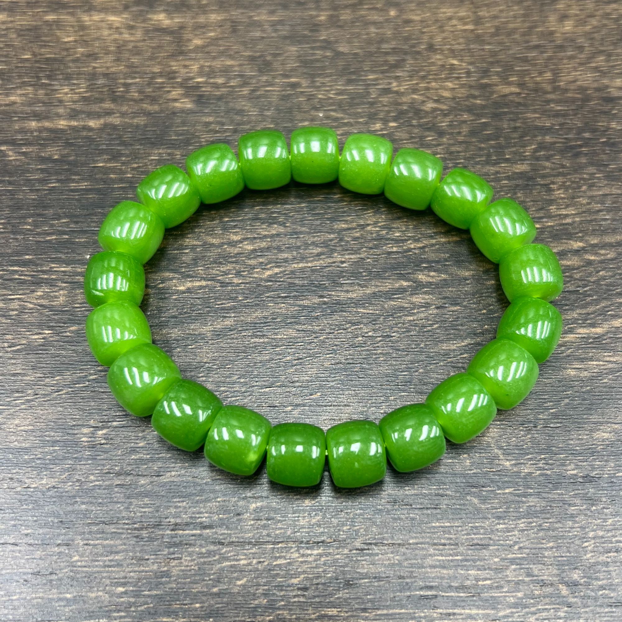 c929果绿直切卡10mm手串