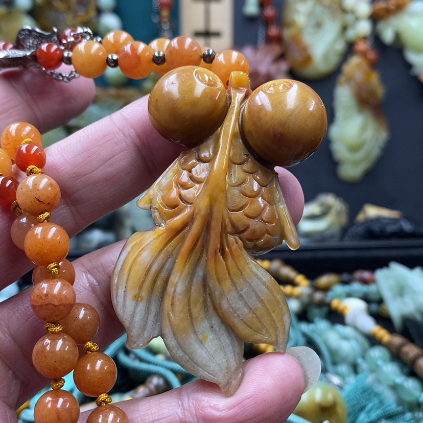 【闪购商品】蛇纹石玉吊坠未镶嵌