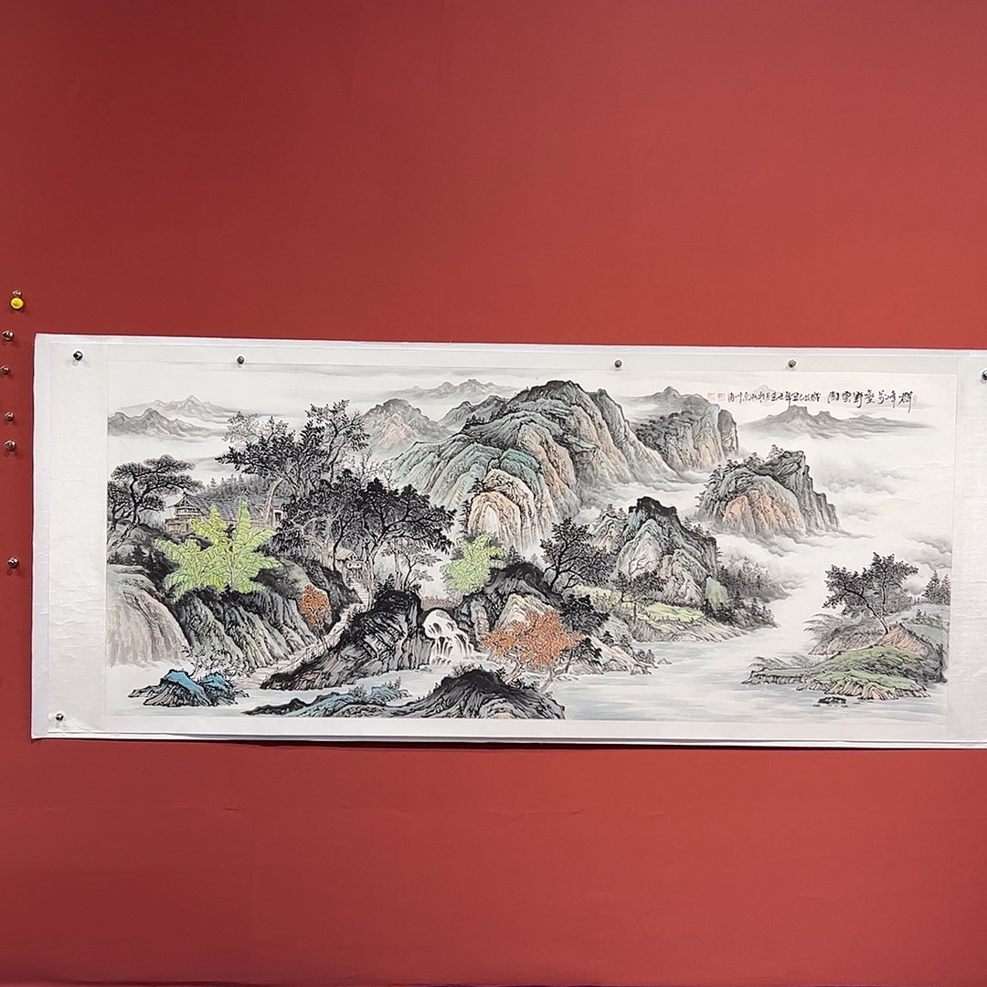 国画李川浦画家作品