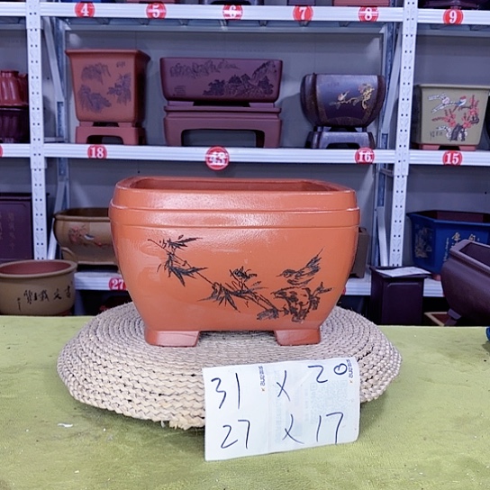 紫砂花盆宜兴紫砂厂