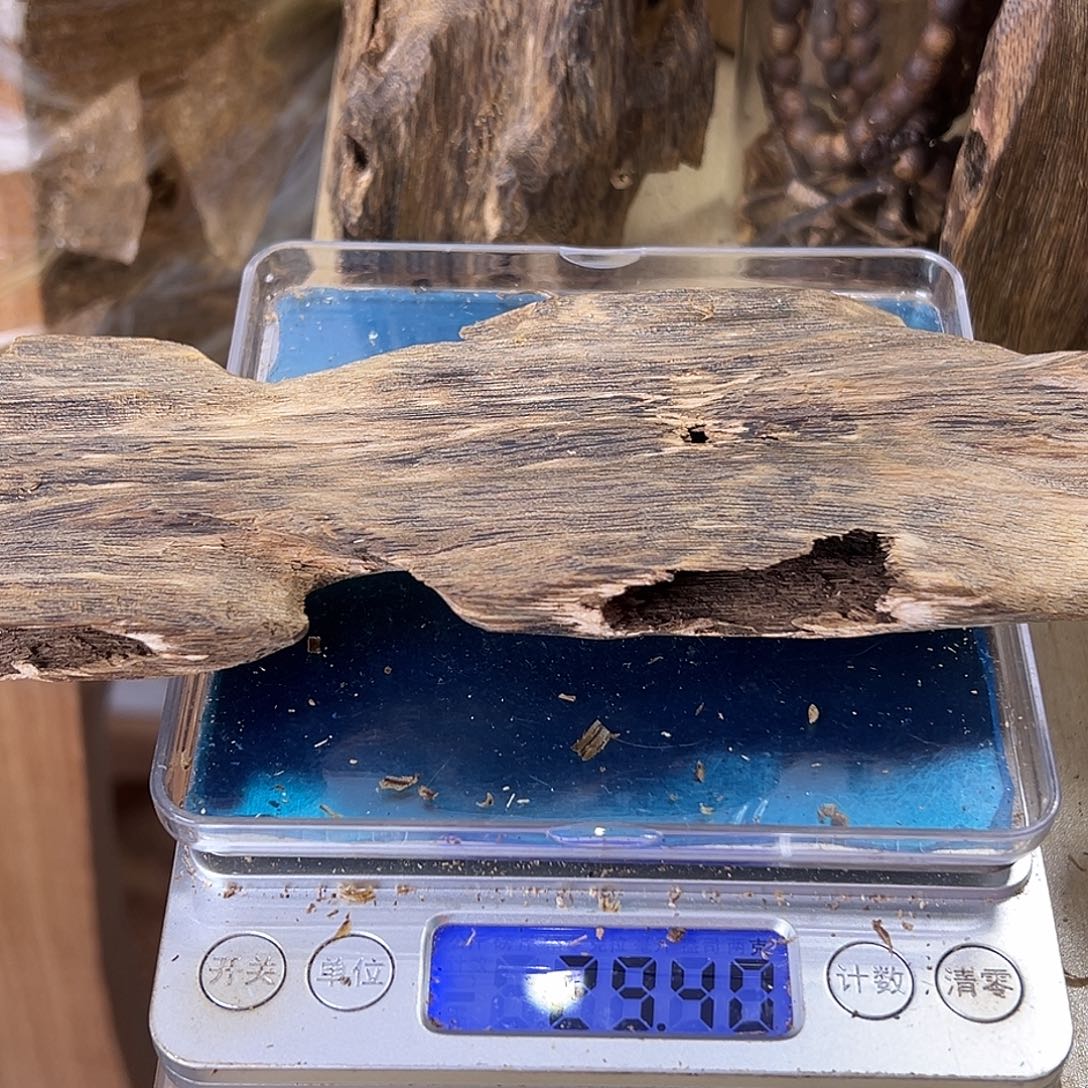 香料绿奇楠虫漏29克张勺子