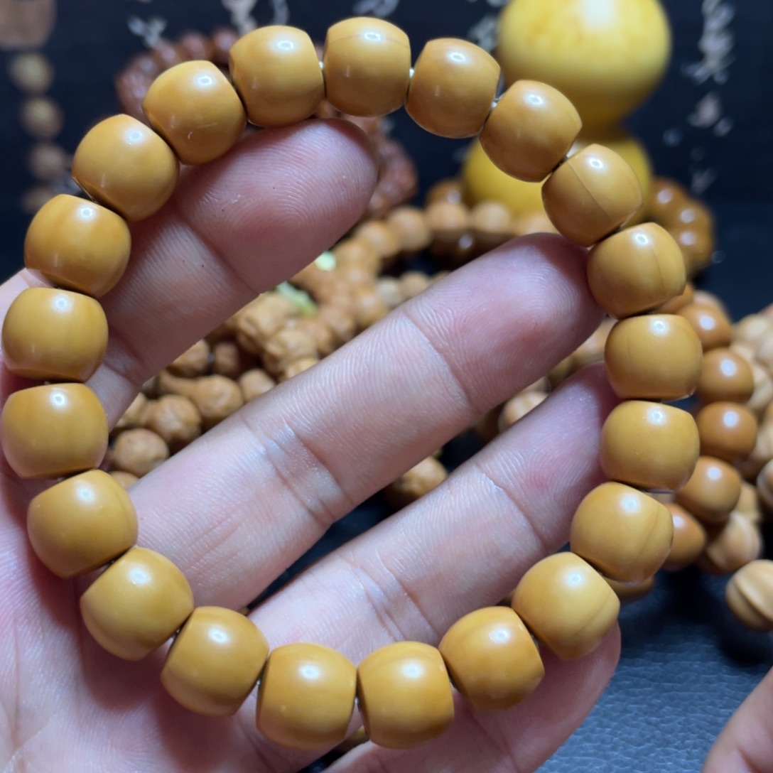 手串猴头核桃微瑕直切
