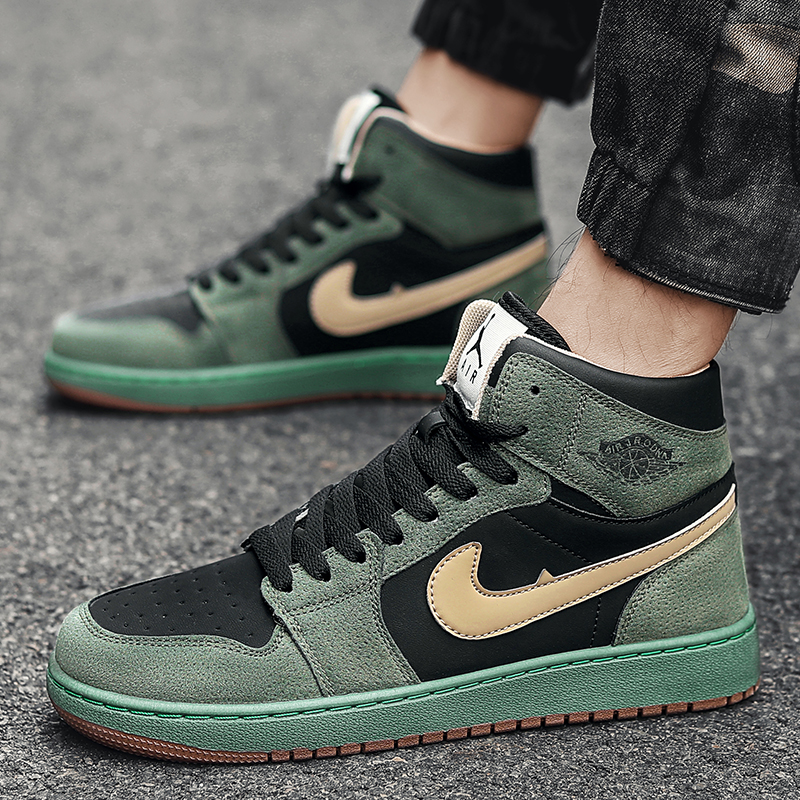 莆田板鞋男款2025夏季新款潮流百搭情侣鞋高帮熊猫鞋休闲莆田男鞋