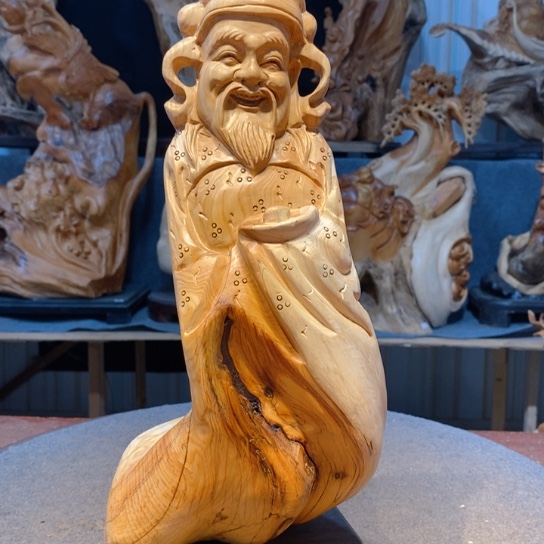 柏木（崖柏）根雕摆件