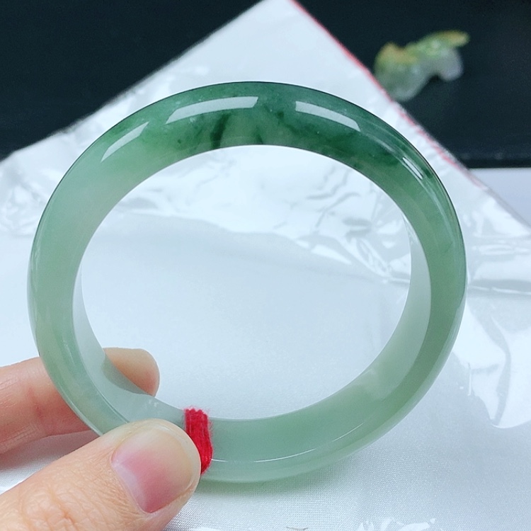 【闪购商品】翡翠手镯未镶嵌露****业天然翡翠手镯
