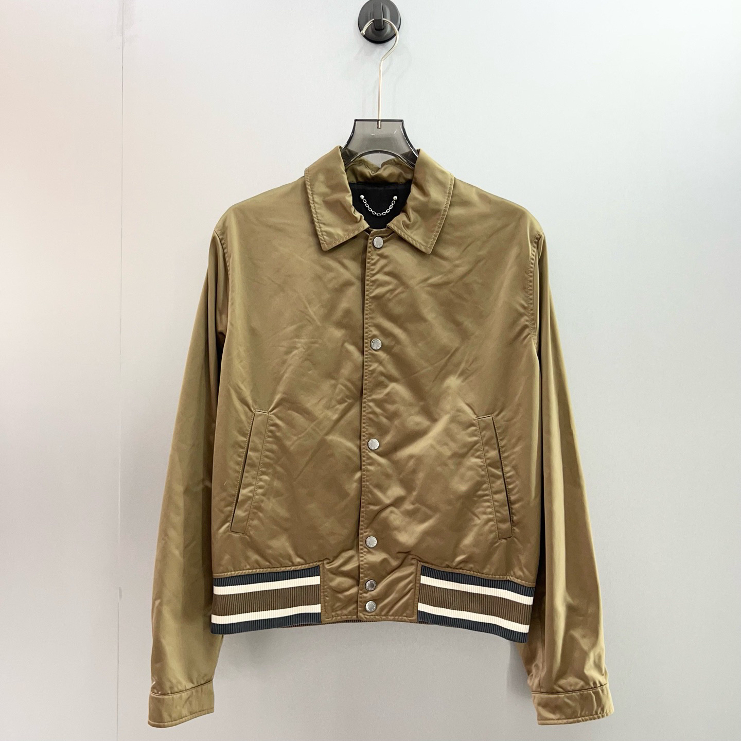 99新 LouisVuitton/路易威登 后背刺绣字母棒球外套/52码（北京）