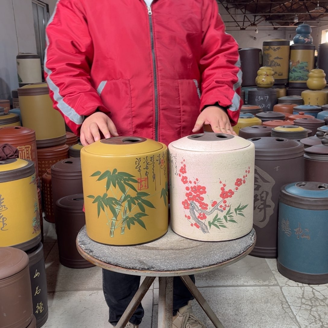 紫砂茶叶罐茶叶罐