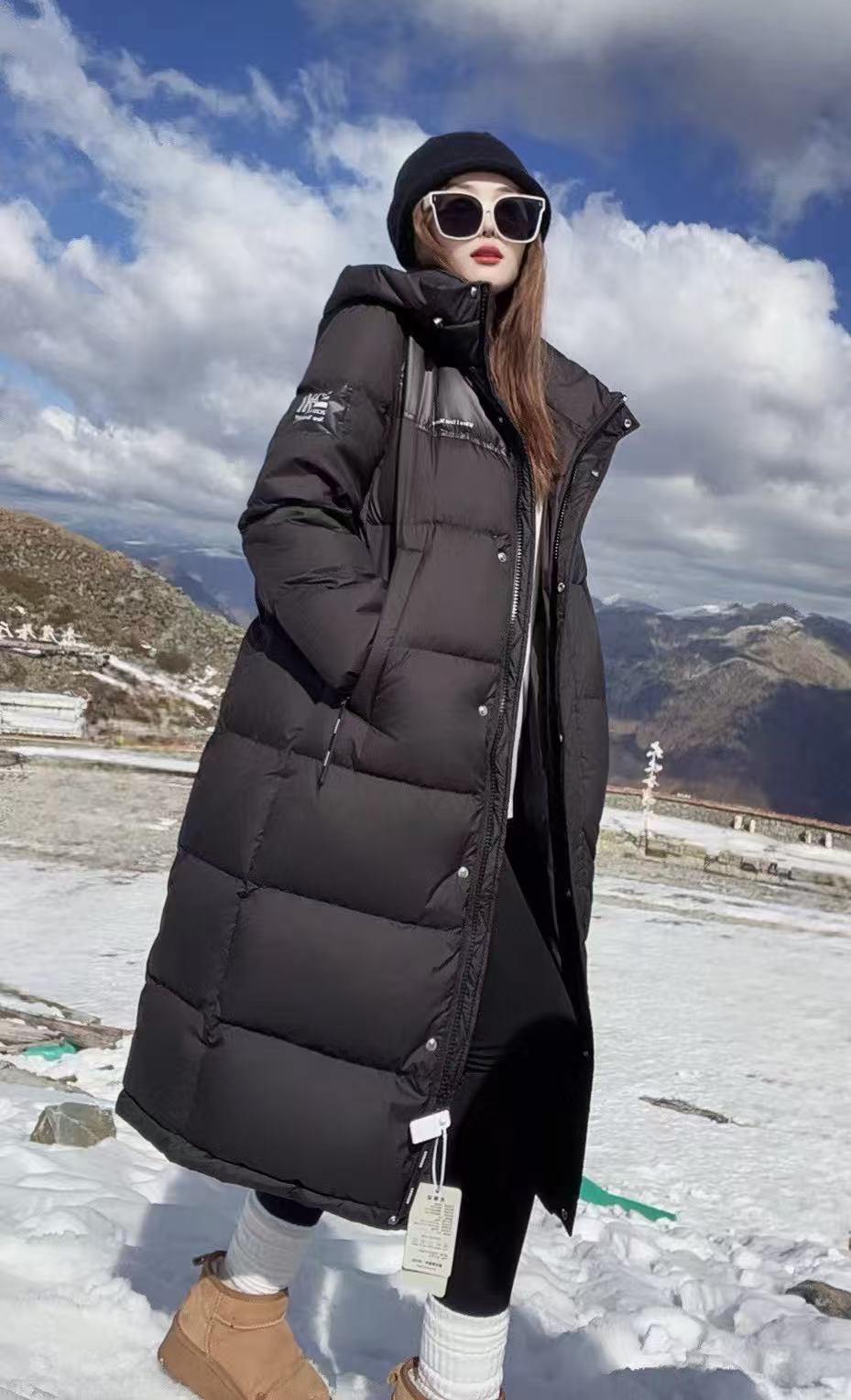 2025年新款韩版羽绒服女长款冬季加厚羽绒服女士外套【LP】