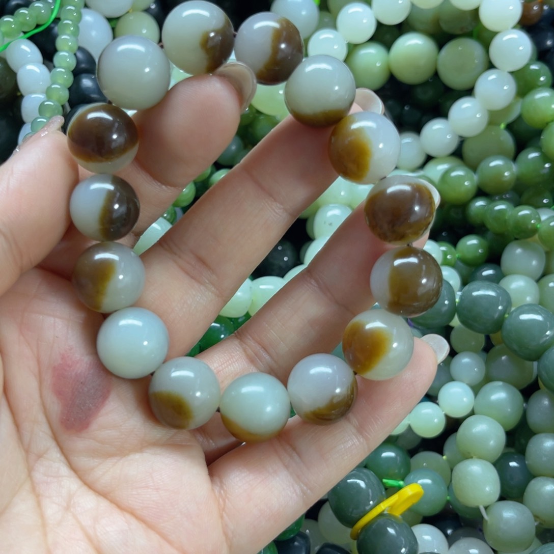 和田玉手链未镶嵌