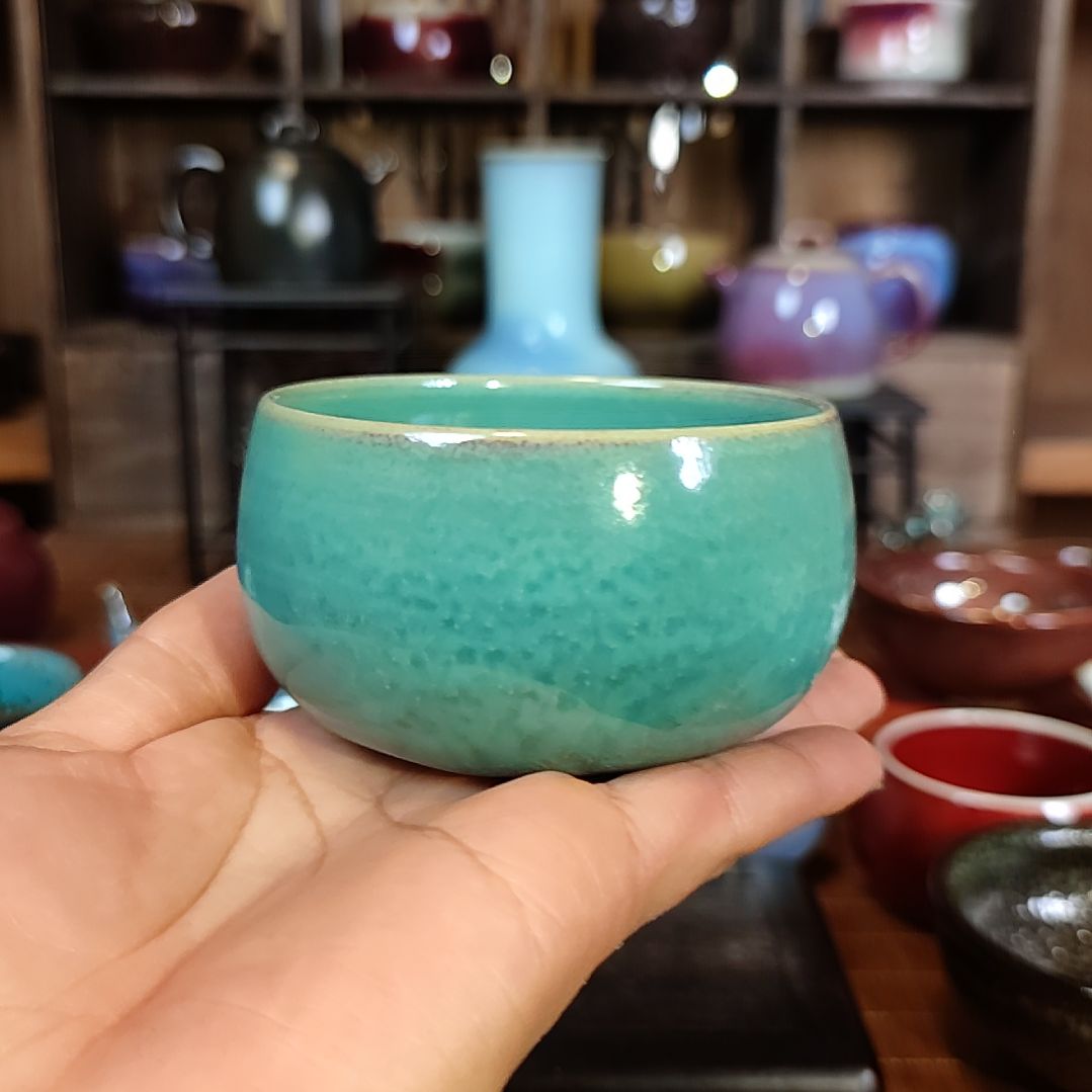 其他钧窑瓷器钧窑瓷器钧窑瓷器杯