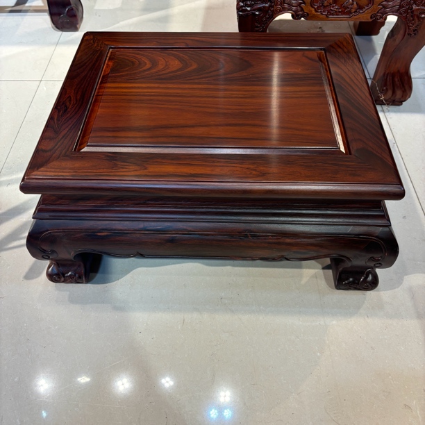 好运来全榫卯结构阔叶南黄檀简约炕几（孤品）