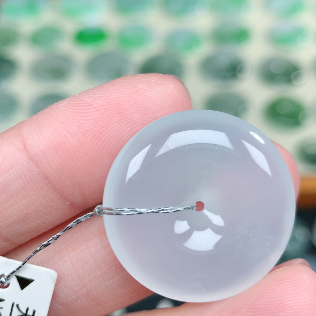 翡翠未镶嵌吊坠(不含链)25.5-5.8