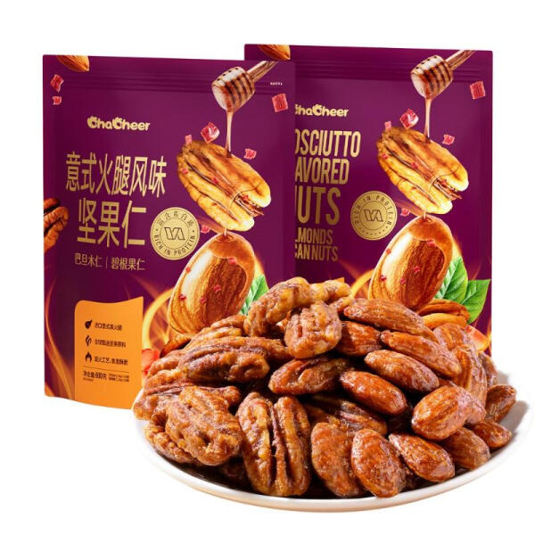 洽洽 Chacheer 意式火腿风味坚果仁 600g(巴旦木仁30g*10+碧根果仁30g*10)