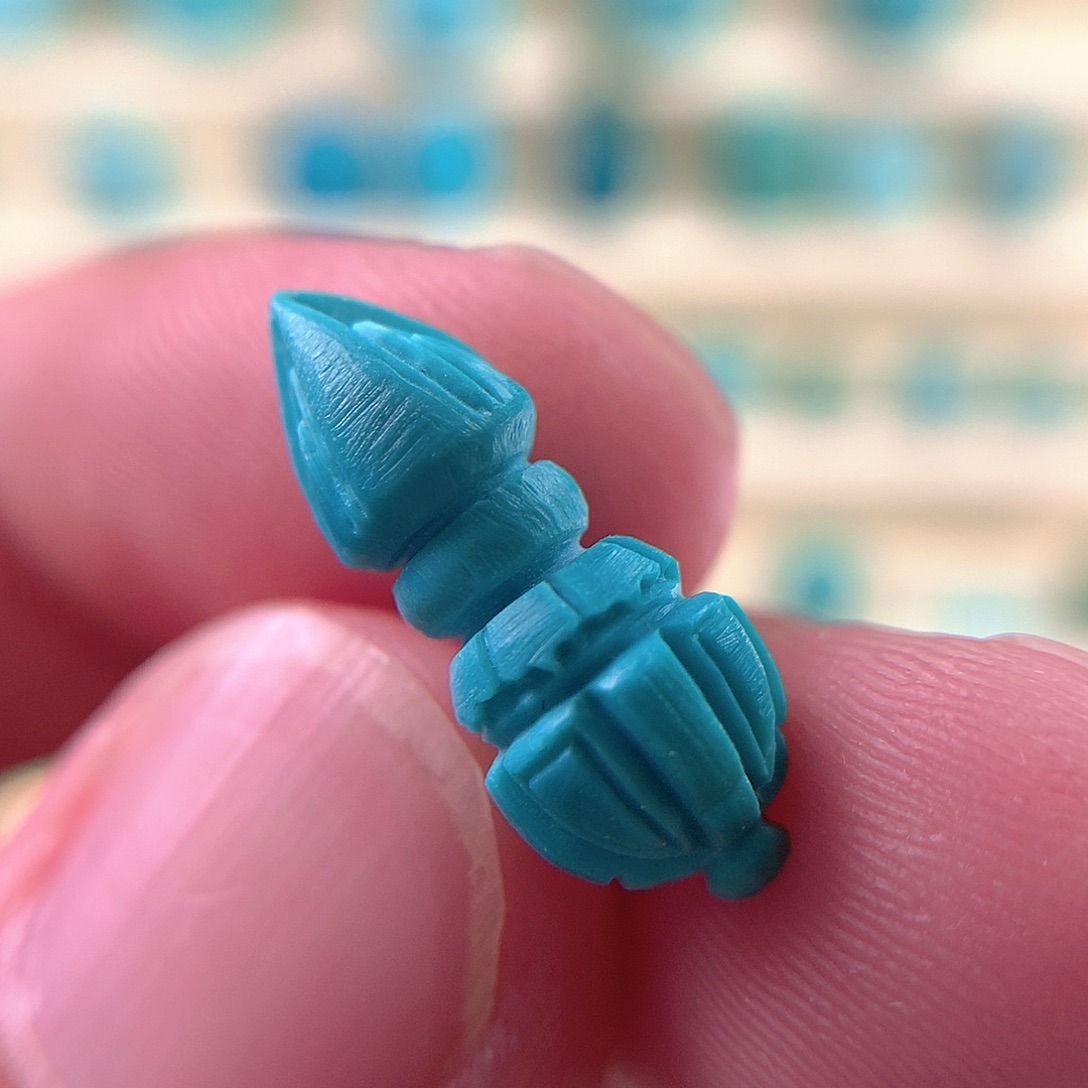 未镶嵌绿松石珠宝奇石