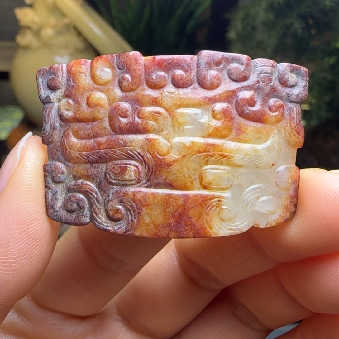 和田玉（糖玉）颈饰未镶嵌宇*