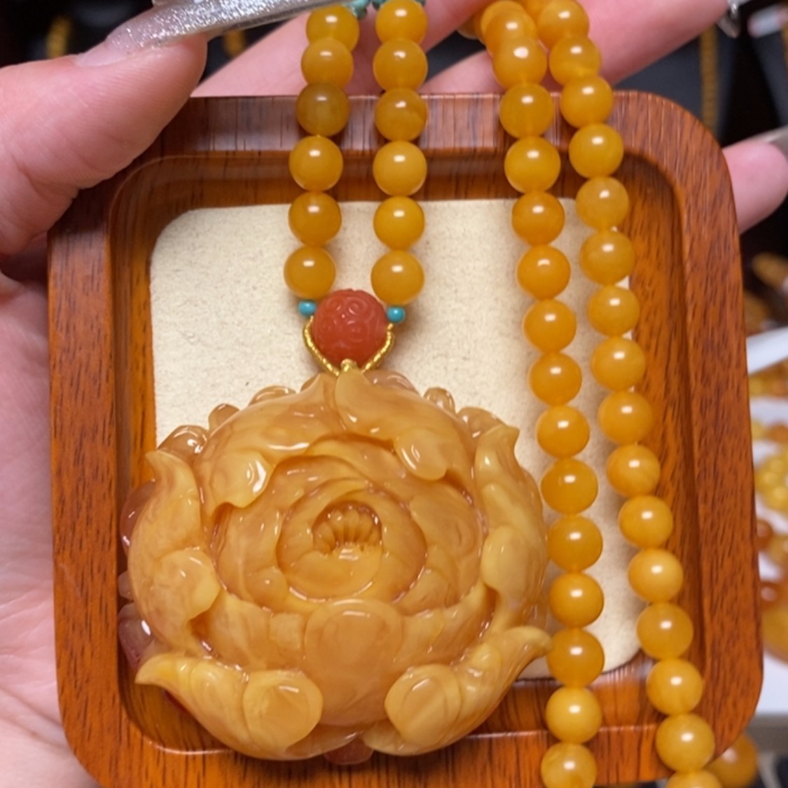 【闪购商品】未镶嵌蜜蜡颈饰项链