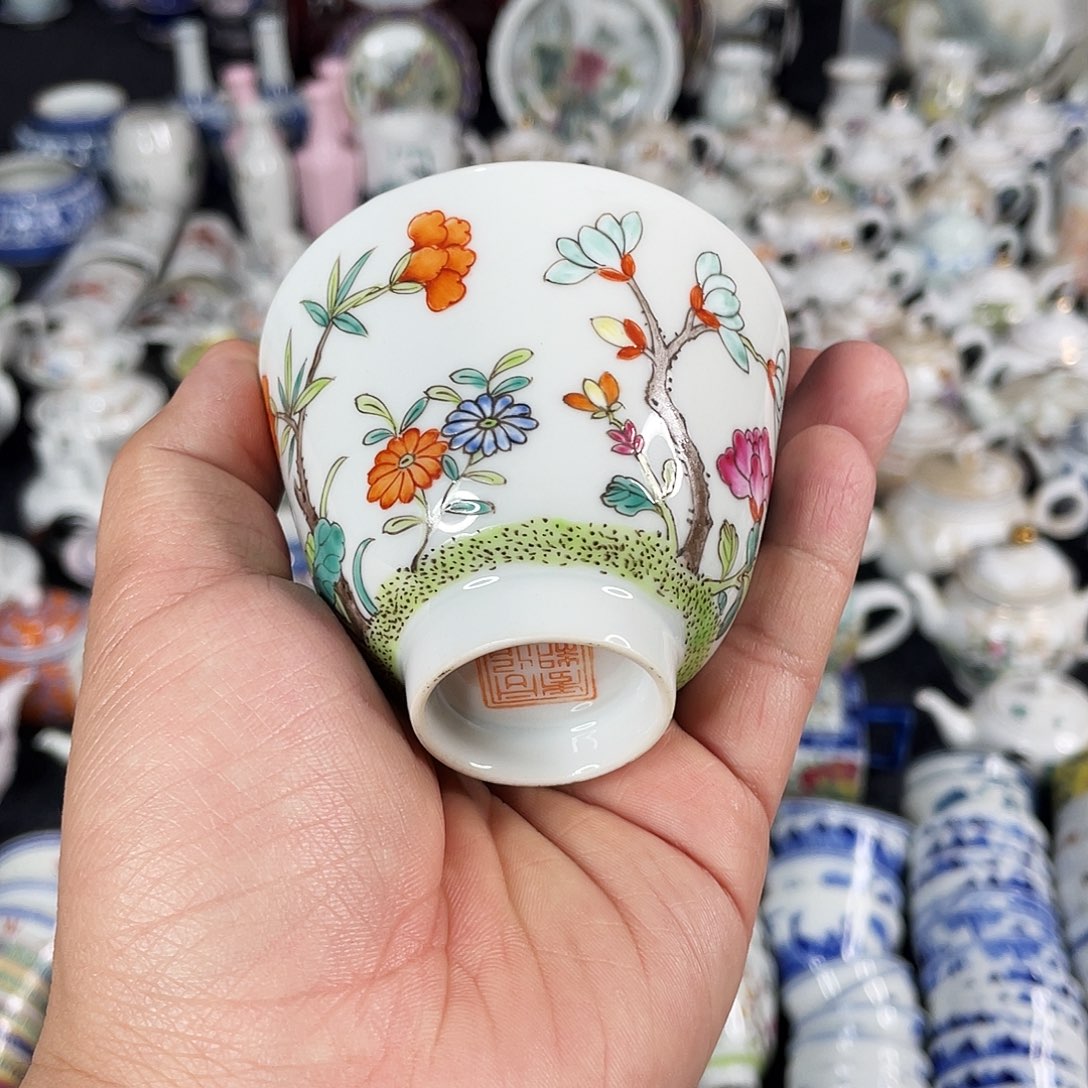 杯景德镇陶瓷艺术品