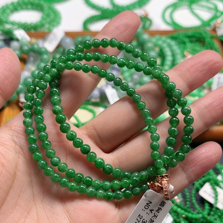 翡翠未镶嵌手链翡翠