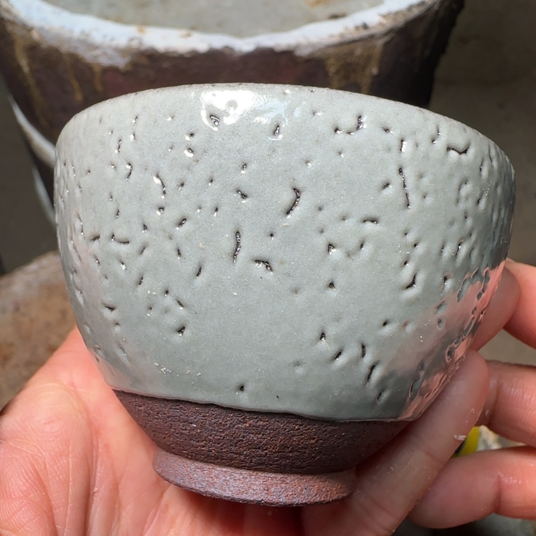 柴烧建盏茶盏茶杯331