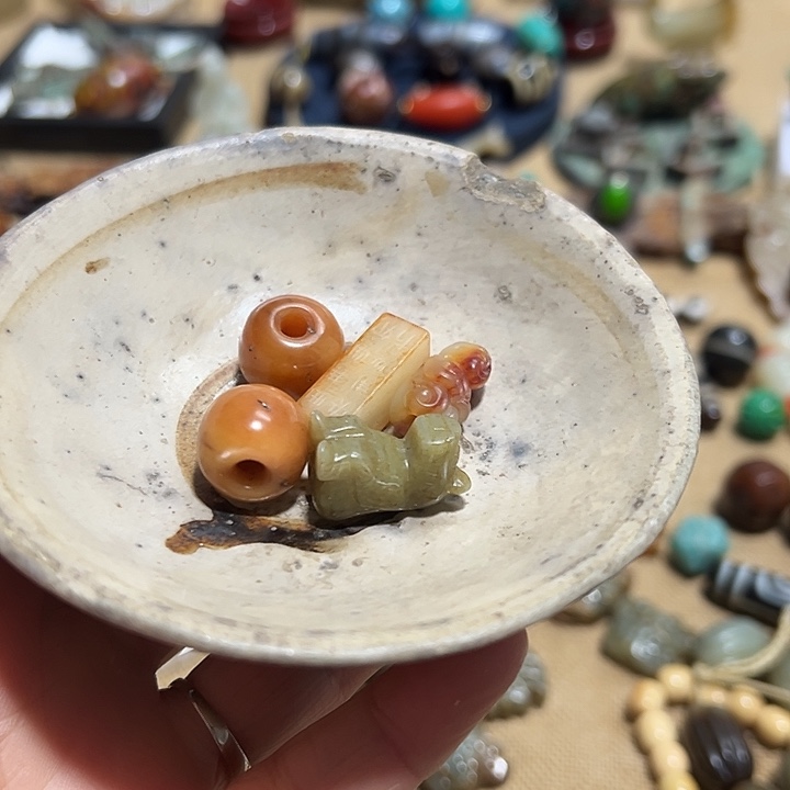 光***明陶摆件瓷器摆件瓷器摆件