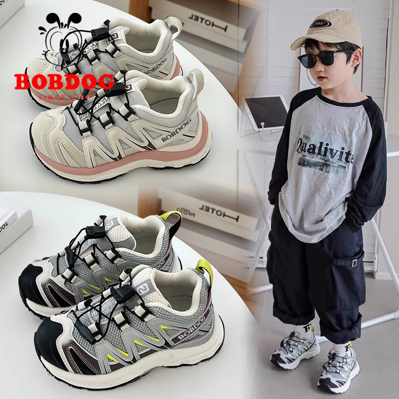巴布豆儿童运动鞋2025春秋新款男童老爹鞋透气女童鞋休闲鞋子宝宝