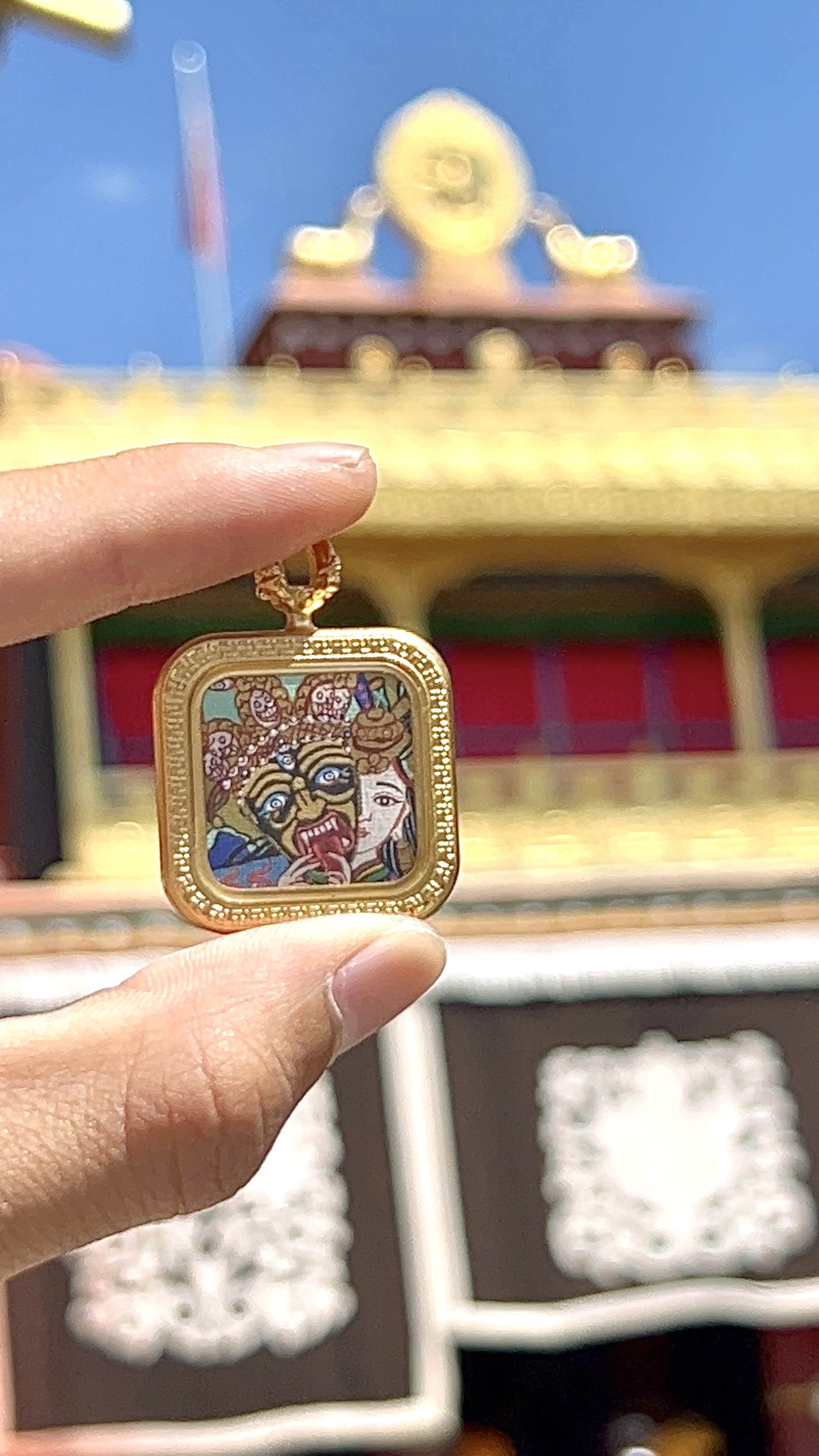 扎基拉姆方糖·2.5cm西藏纯手绘（拉萨直发）