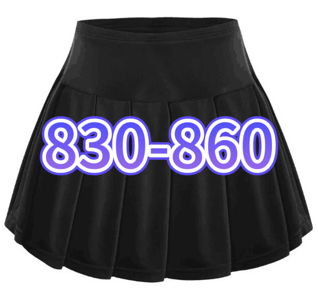 830-860速干透气羽毛球服裙裤