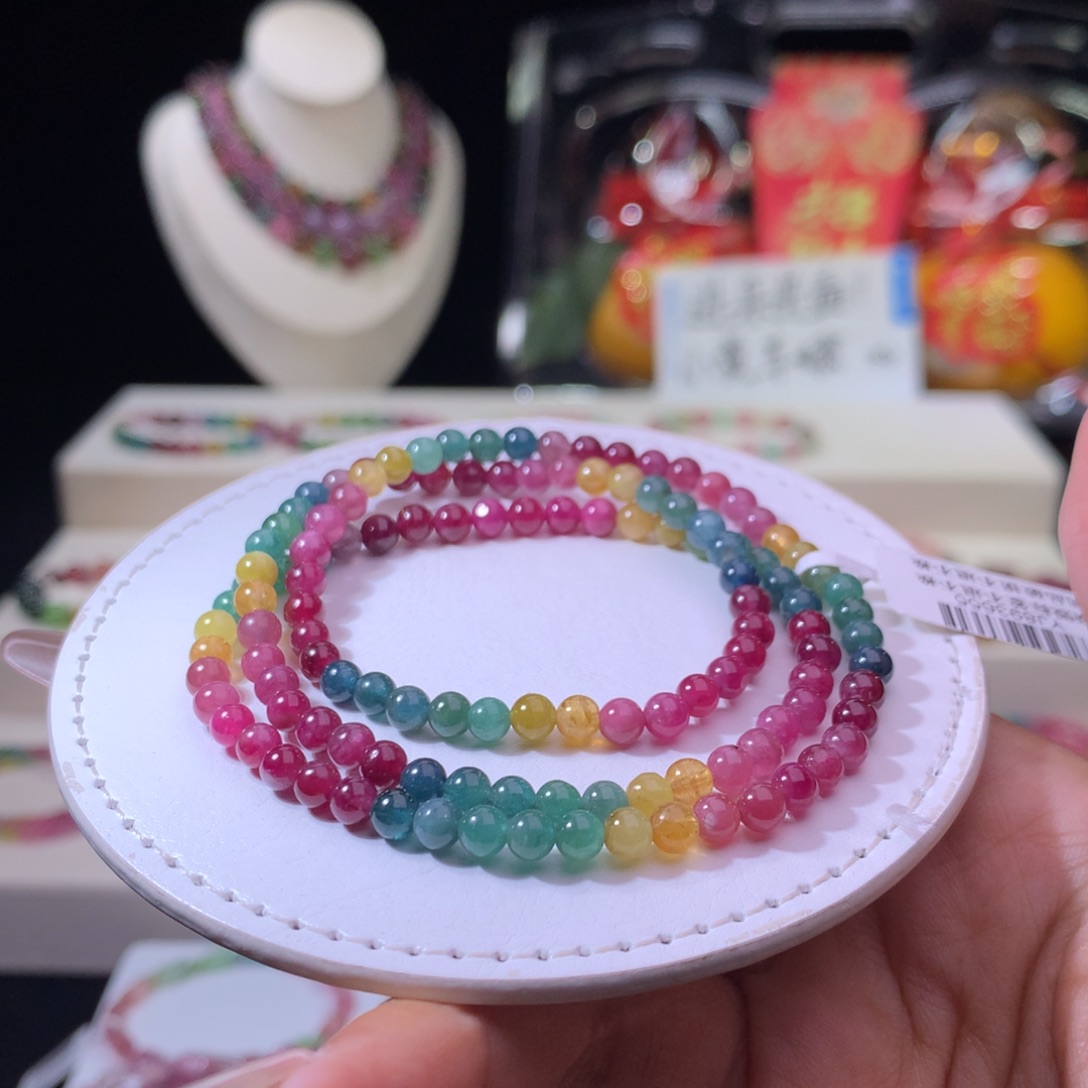 碧玺手链未镶嵌碧玺