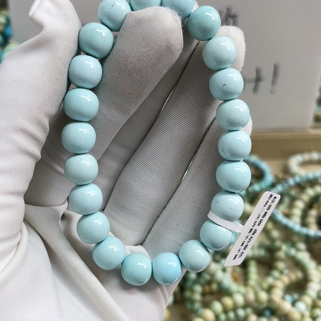 【闪购商品】绿松石珠宝奇石未镶嵌岁**澜卡9