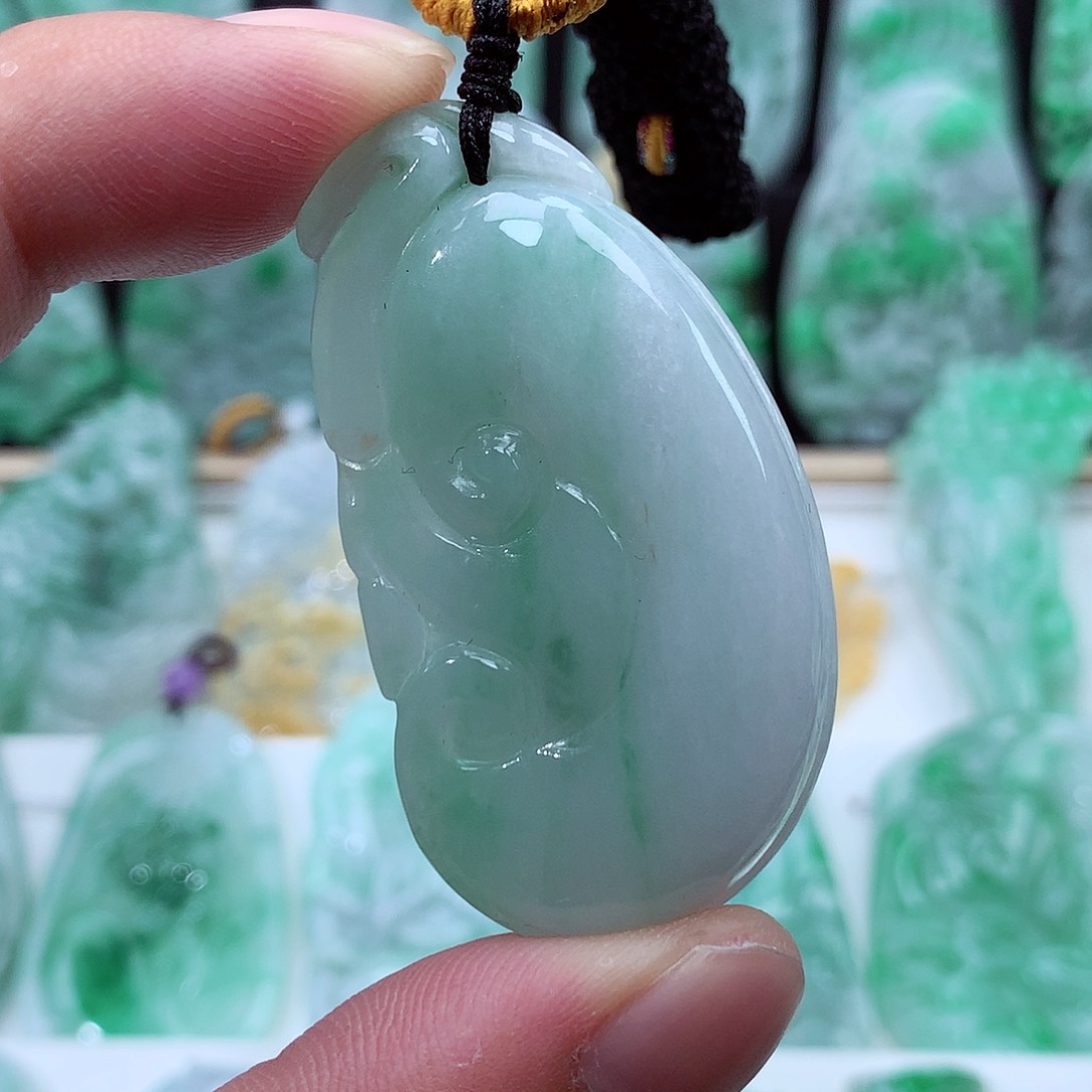 翡翠未镶嵌颈饰翡翠吊坠