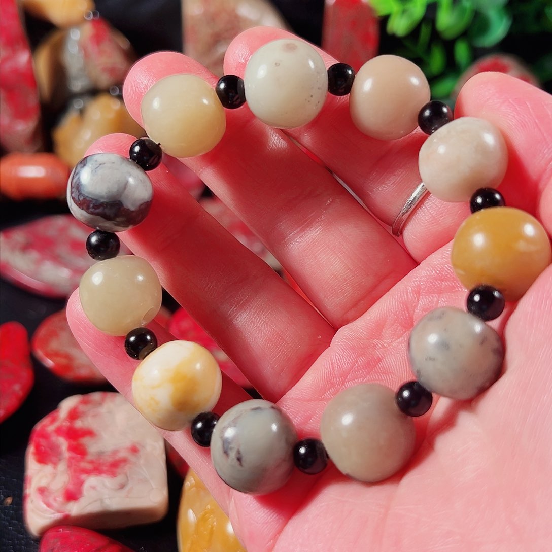 昌化石昌化石圆珠手串