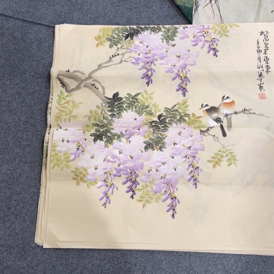 国画处理作品看好再拍哦