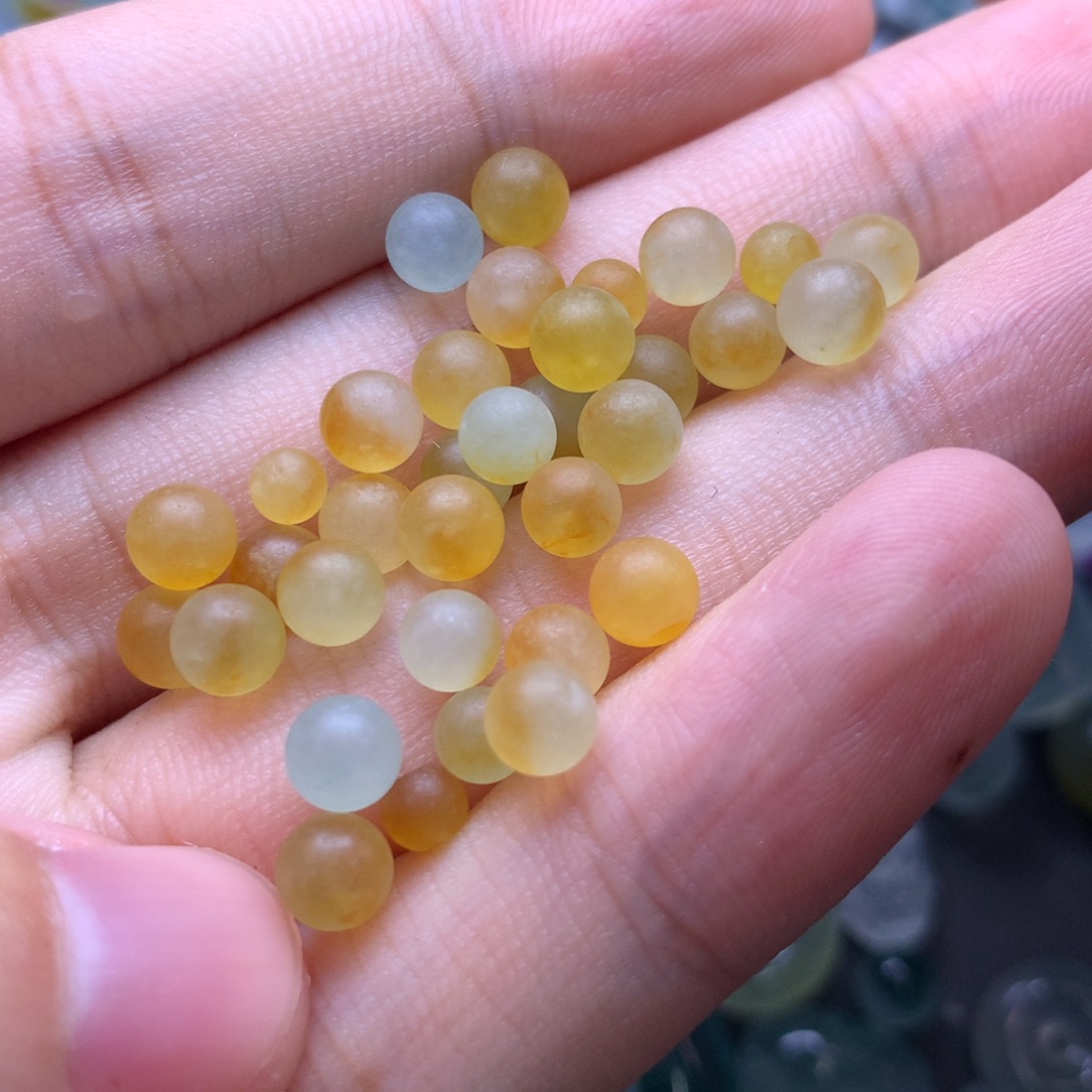 定制翡翠未镶嵌珠子