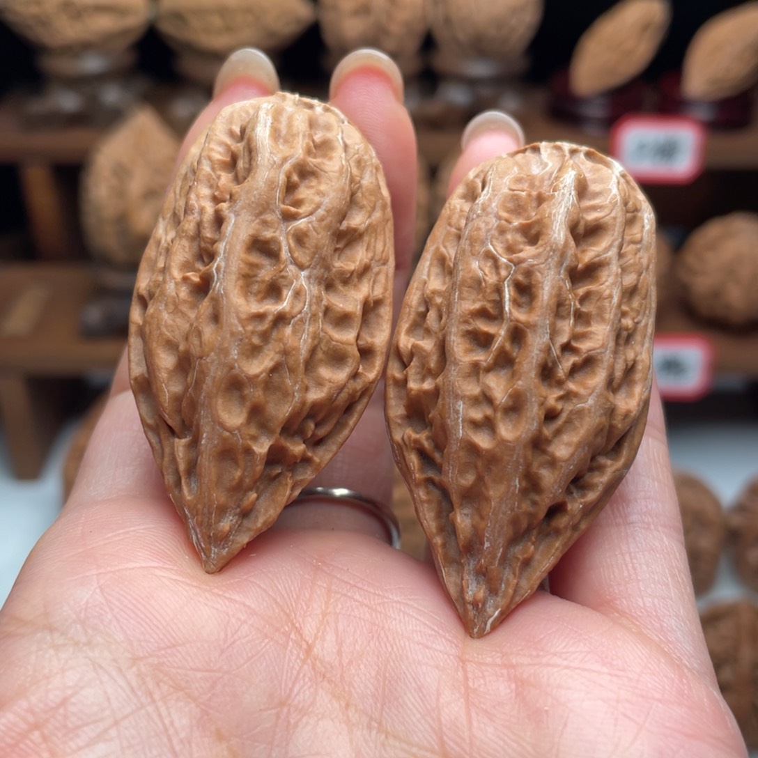 文玩核桃把件楸子18