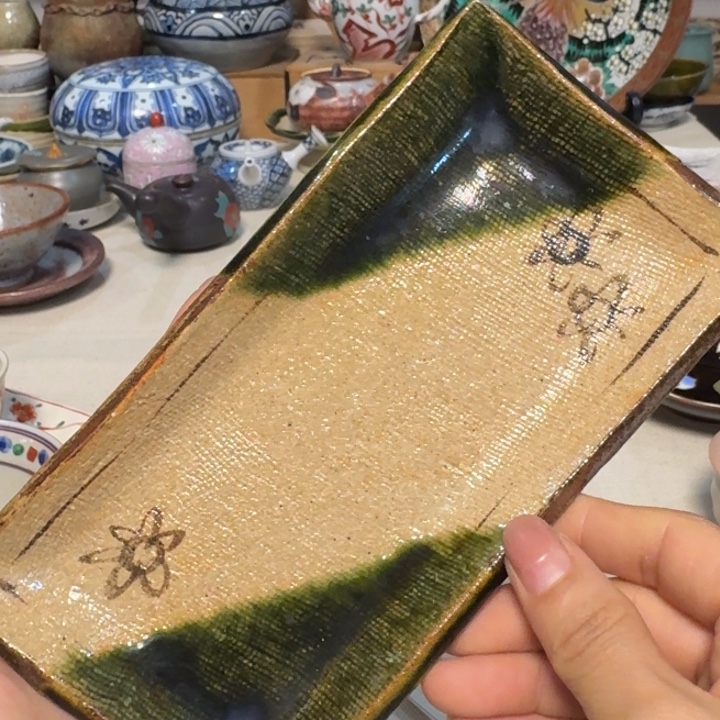 陶一个长条盘的价格