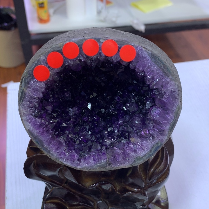 紫晶大型摆件（非配饰）未镶嵌