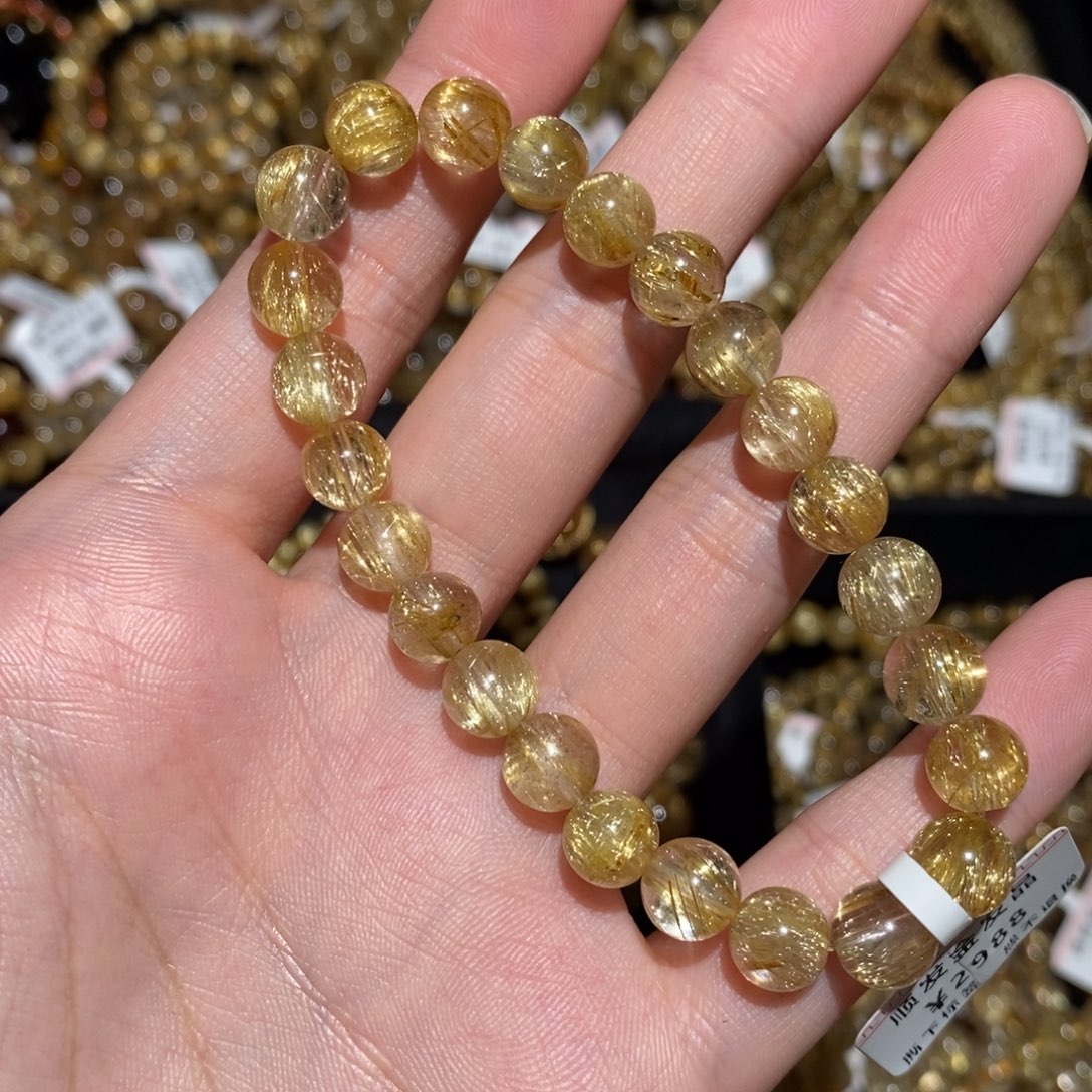 水晶手串未镶嵌手串