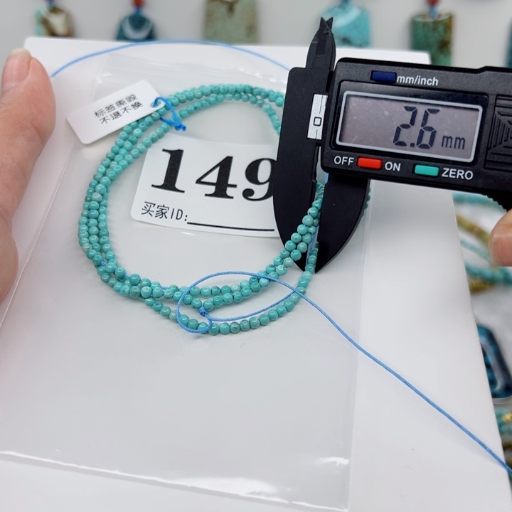 绿松石颈饰未镶嵌